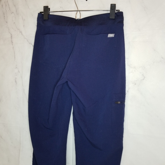 Figs Zamora jogger scrubs pant navy blue XS petite - Picture 6 of 10